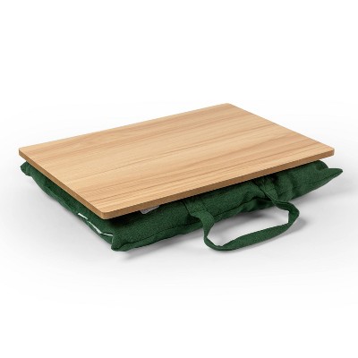 Laptop Tray Wood Green - Bullseye's Playground™