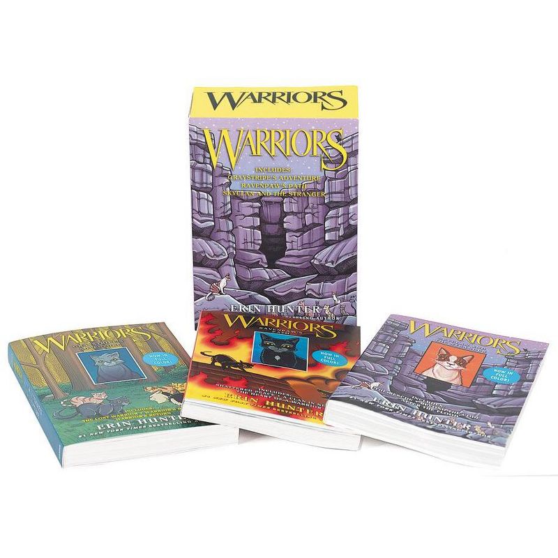 Warriors Manga 3-Book Full-Color Box Set - by  Erin Hunter (Paperback), 1 of 2