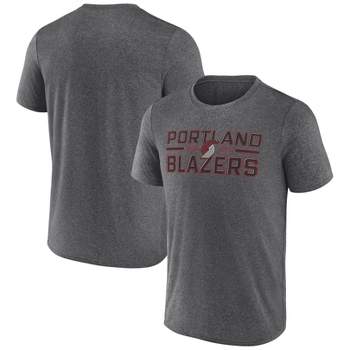 NBA Portland Trail Blazers Men's Short Sleeve Drop Pass Performance T-Shirt