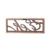 Transpac Wood 14.17 in. Multicolor Halloween Eek with Natural Frame - 3 of 4