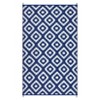 Washable Outdoor Rug with Classic Checked Pattern - 2 of 4