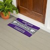Evergreen Come Back with Tickets Kansas State University 28" x 16" Woven PVC Indoor Outdoor Doormat - 4 of 4