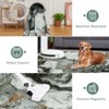 coucheta Boho Vintage Abstract Area Rug, Multi-size Modern Farmhouse Washable Soft Non-Slip Stain Resistant Carpet, for Living Room, Bedroom, Dining - 3 of 4
