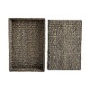 happimess Holden 30" Classic Costal Hand-Woven Hyacinth Wicker Under Bed Storage Basket with Lid - 4 of 4