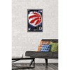 Trends International NBA Toronto Raptors - Maximalist Logo 23 Framed Wall Poster Prints - 2 of 4