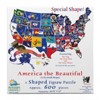 Sunsout America the Beautiful 1000 pc Special Shape  Jigsaw Puzzle 95995 - 3 of 4