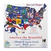 Sunsout America the Beautiful 1000 pc Special Shape  Jigsaw Puzzle 95995 - image 3 of 4