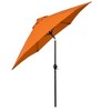 9' x 9' Aluminum Market Patio Umbrella with Crank Lift and Push Button Tilt Tuscan - Astella: Water-Resistant, Fade-Proof - 2 of 4