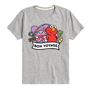 Boys' - Sesame Street - Bon Voyage-  Toddler And Youth Short Sleeve Graphic T-Shirt Short Sleeve Graphic T-Shirt - 1 of 4