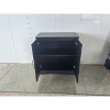 Buffet Cabinet with Storage, Rattan Storage Cabinet with 2/4Doors, Accent Sideboard with Sturdy Wood Feet, for Living/Dining Room, Entryway - 2 of 4