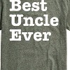 Men's - Instant Message - Best Uncle Ever Short Sleeve Graphic T-Shirt - 2 of 4