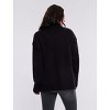 Women's Turtleneck Long Sleeve Knit Maternity Sweater | Motherhood Maternity - 2 of 4