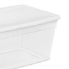 Sterilite 1666 - 90 Qt. Storage Box White 16668004