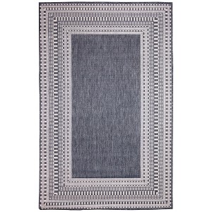 Liora Manne Malibu  Indoor/Outdoor Rug  Navy.. - 1 of 4