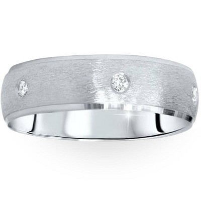 Pompeii3 Mens 950 Platinum Comfort Fit Wedding Ring Band New