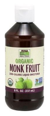 Organic Liquid Monk Fruit by Now Foods  -  8 fl oz Liquid