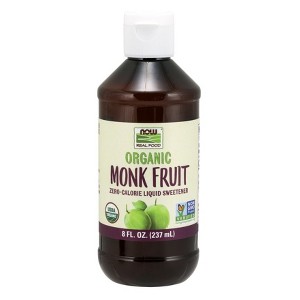 Organic Liquid Monk Fruit by Now Foods  -  8 fl oz Liquid - 1 of 2