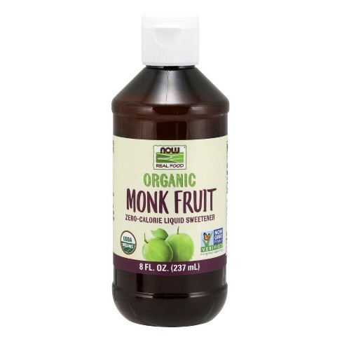 Organic Liquid Monk Fruit by Now Foods  -  8 fl oz Liquid - image 1 of 2