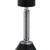 VisioGear Punching Bags Lightweight Fast-Reflexes Speed Bag Boxing Punching Bag Wall Mount Height Adjustable, Black, 31.00"*28.30"*7.80" - 3 of 4