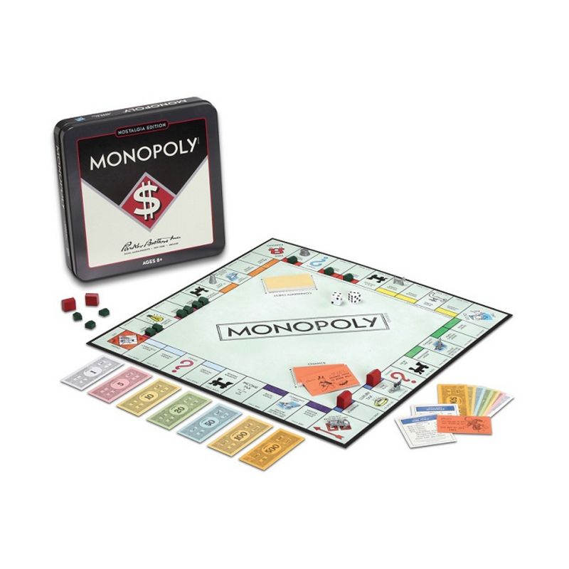 Nostalgia Tin - Monopoly Board Game, 2 of 3