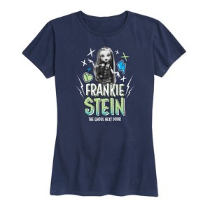 Women's - Monster High - Frankie Stein The Ghoul Next Door Short Sleeve Graphic T-Shirt - 1 of 4