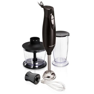 Hamilton Beach - 2-Speed Hand Blender - Silver/Black