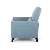 Sapphtopaz Accent Chair Reclining Chair High-Backrest Push-Back Armchair with Nailhead Decorate and Side Pocket Accent Chair for Living Room - 4 of 4