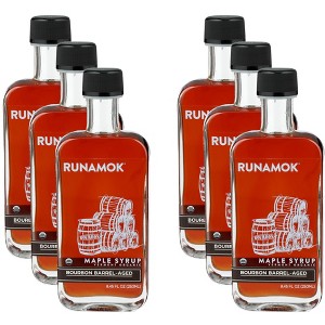Runamok Bourbon Barrel-Aged Maple Syrup - Case of 6 - 8.45 FL OZ - 1 of 2