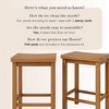 Stool Counter Height, (24in) - 2 pack - 4 of 4