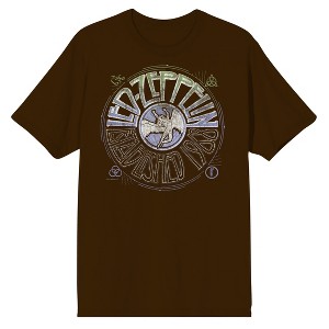 Led Zeppelin Established 1968 Men's Crew Neck Short Sleeve T-shirt - 1 of 2