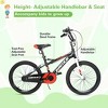 Kids Bike, 20 Inch Children Bicycle for Boys Girls Ages 6-12 Years Old, Rider Height 48-62 Inch, Coaster Brake (Red) - 2 of 4