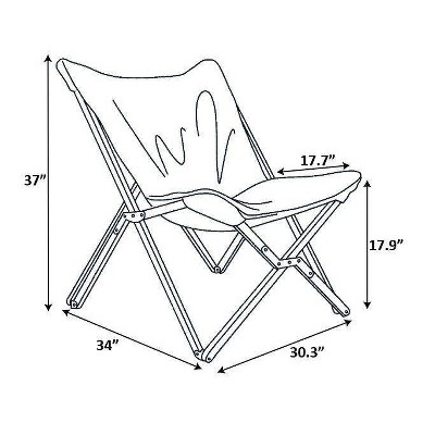 target butterfly chair wood