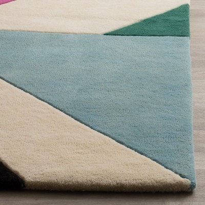 Ivory Elegance Hand-Tufted Wool Rectangular Rug 4' x 6'