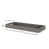 Child Craft Universal Changing Table Topper, Convert Dresser into a Changing Table Surface, Securely Attaches, Non-Toxic, Baby Safe Finish - 2 of 4