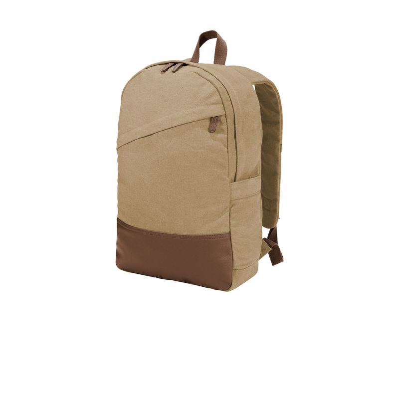 Port Authority Cotton Canvas School Backpack, 2 of 8