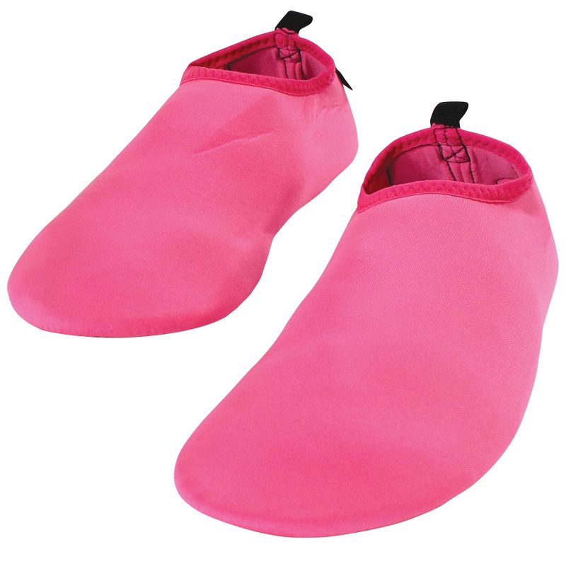 Hudson Baby Kids and Adult Water Shoes for Sports, Yoga, Beach and Outdoors, Solid Hot Pink, 1 of 5