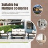 FIONECA U-Style Multi-Person Outdoor Steel Sofa Set, Waterproof, Rust & UV Resistant, Durable Garden and Lawn Seating - 4 of 4