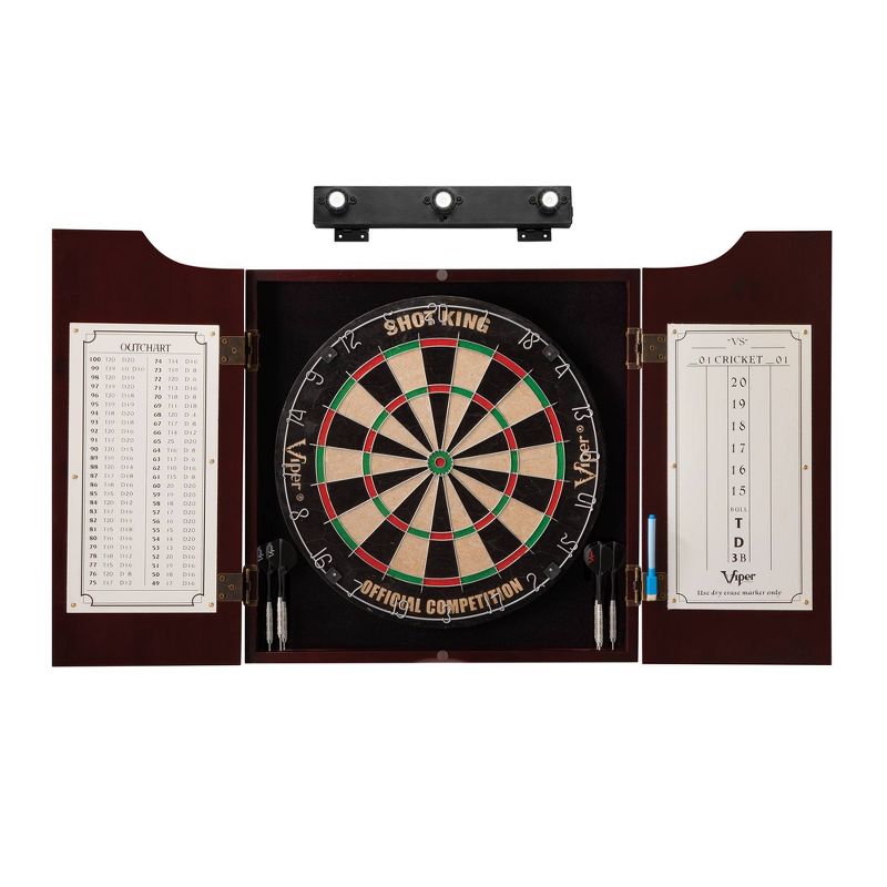 Viper Hudson All-in-One Dart Center and Shadow Buster Dartboard Light Bundle, 1 of 5