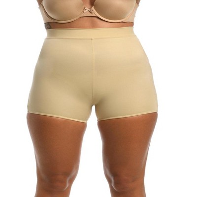 InstantFigure Plus Size Hi-Waist Compression Boy Shorts WBSH010C