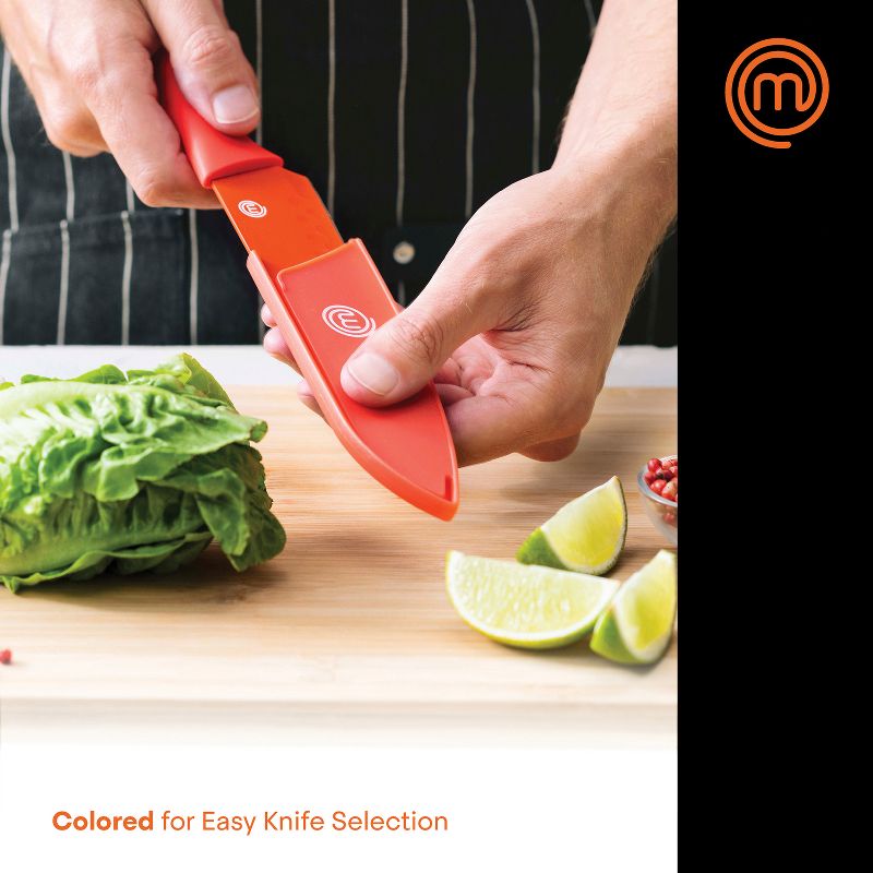 MasterChef® 12-Piece Colored Knife Set with Logo, 4 of 11