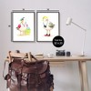 Stupell Industries Sea Bird Tourists Black Framed Giclee Art (Set of 2) - 3 of 4