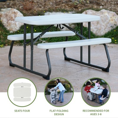 Kids' Picnic Table (Almond) - Thumbnail 5