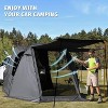 Anybear SUV Car Tent Tailgate Shade Awning Black - 4 of 4