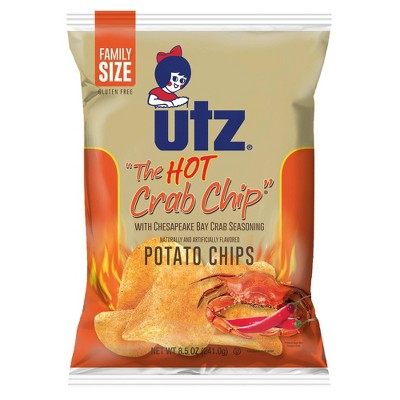Utz Hot Crab Chips - 8.5oz