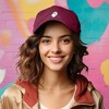 Dalix Ghost Glow in the Dark Embroidered Mens Womens Cotton Dad Hat Baseball Cap Adjustable - 3 of 4