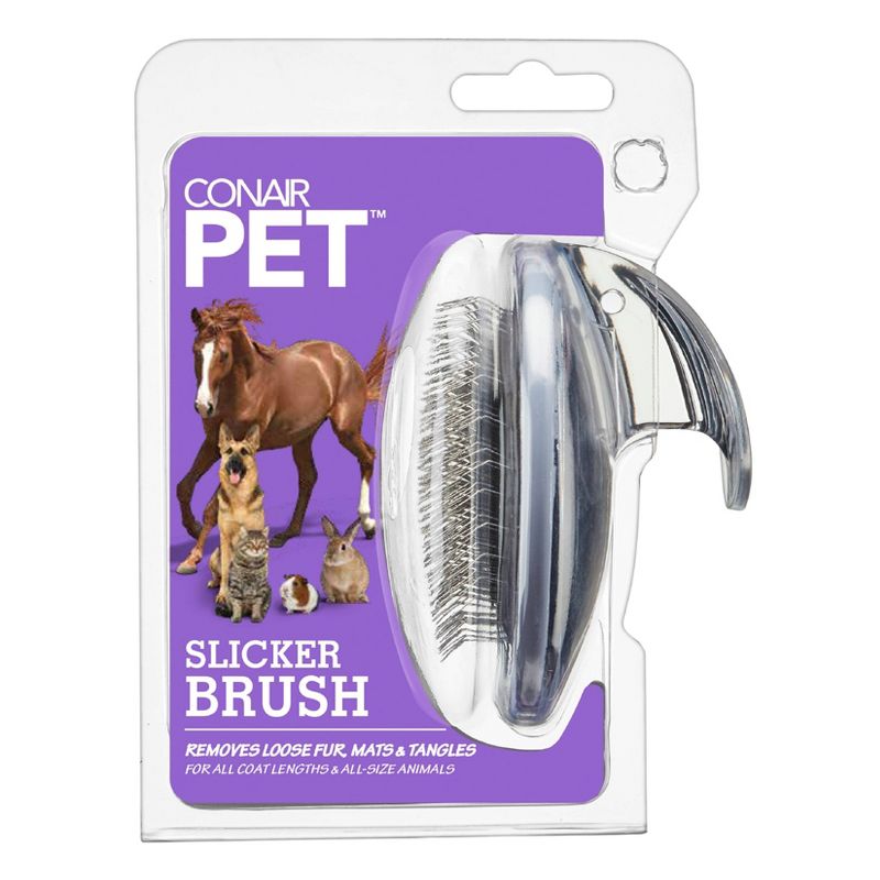 ConairPET Wire Bristle Dog Grooming Brush, 1 of 6