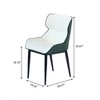Dining Chairs Set of 2 - Ergonomic PU Leather Seats with High Resilience Sponge, Comfortable Comedor Sillas for Kitchen & Country Home - 3 of 4