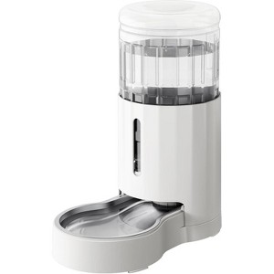 Stainless Steel Pet Water Dispenser, Automatic BPA-Free Gravity Waterer with Large Drinking Area - 1 of 4