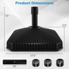 Costway 17.5" Square Umbrella Base with Refillable Reservoir for Water & Sand for Poolside - 3 of 4