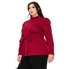 L I V D Women's Catriona Waist Tie Sweater - 2 of 3